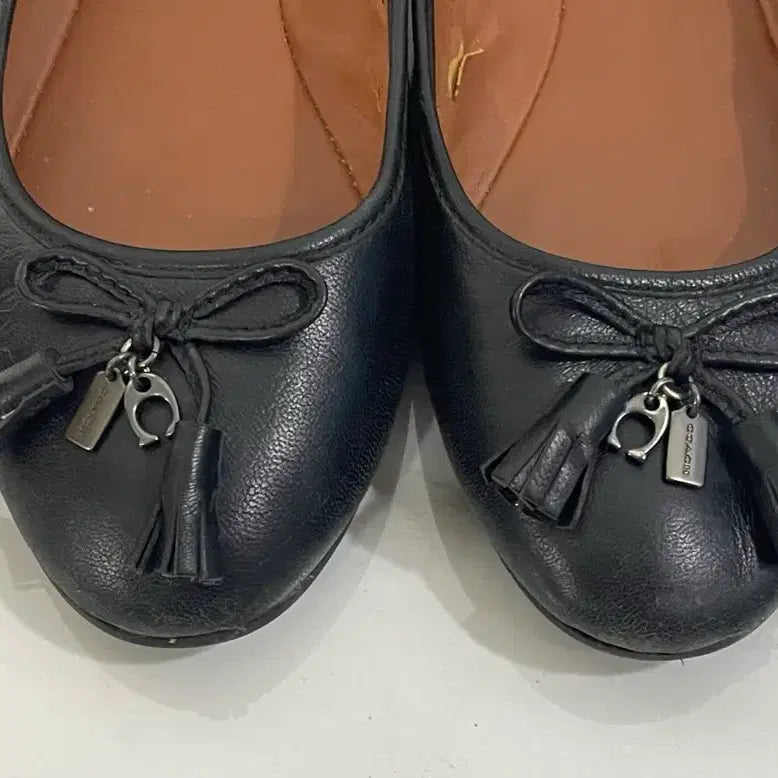 [BUNJANG] Coach Tassel Flats / 코치 여성 태슬 플랫 단화 정품 팝니다