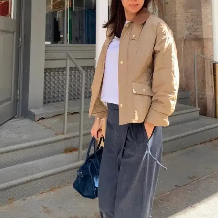 [BUNJANG] Soyoum Quilted Jacket / 소윰 퀼팅 자켓