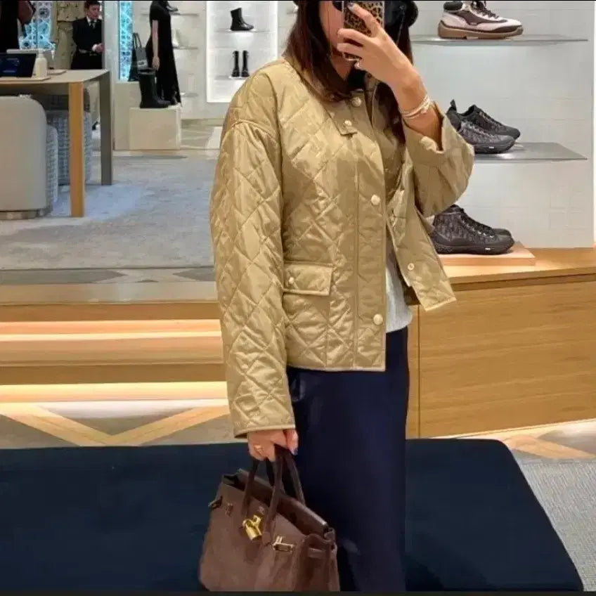 [BUNJANG] Soyoum Quilted Jacket / 소윰 퀼팅 자켓