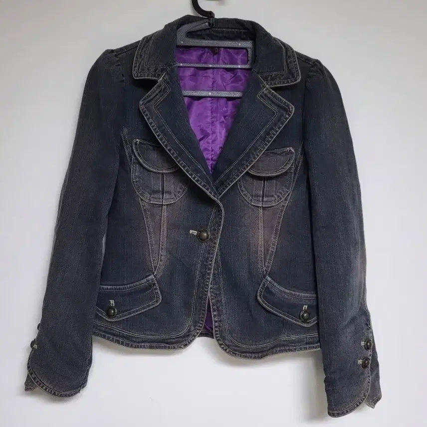 [BUNJANG] Obze Puff Denim Padded Jacket / 오브제 퍼프 데님 패딩 자켓