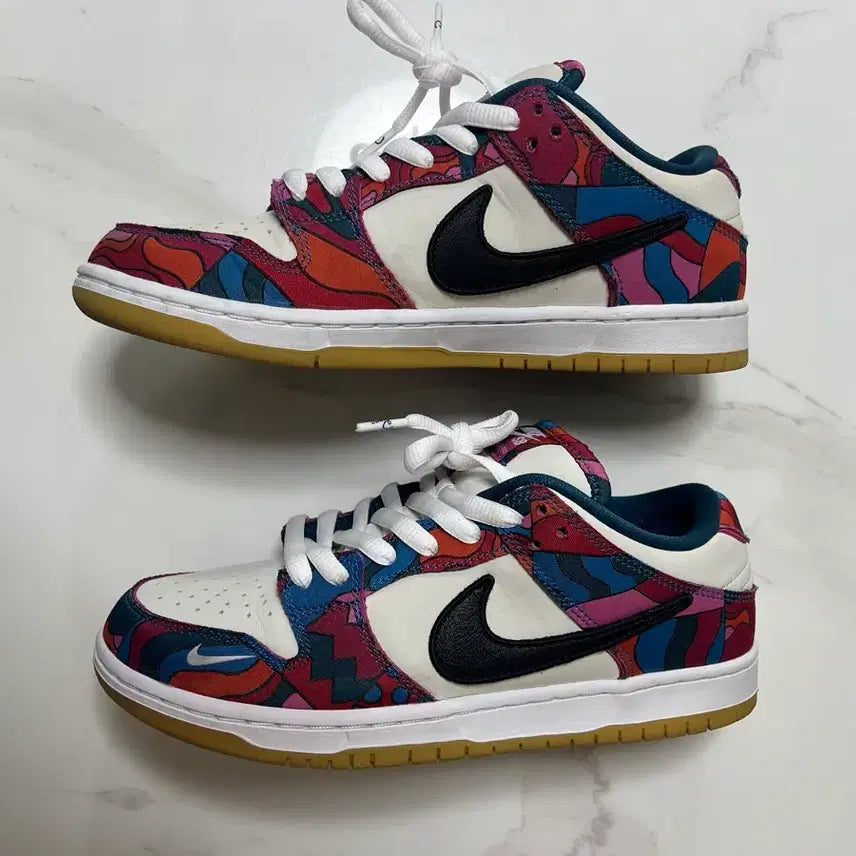 [BUNJANG] Nike x Parra SB Dunk Low Pro Abstract Art / [265] 나이키 x 파라 SB 덩크 로우 프로 앱스트랙트 아트