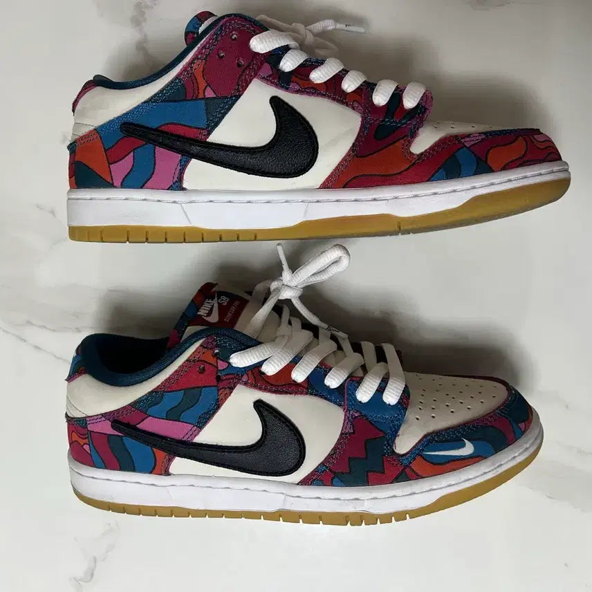 [BUNJANG] Nike x Parra SB Dunk Low Pro Abstract Art / [265] 나이키 x 파라 SB 덩크 로우 프로 앱스트랙트 아트