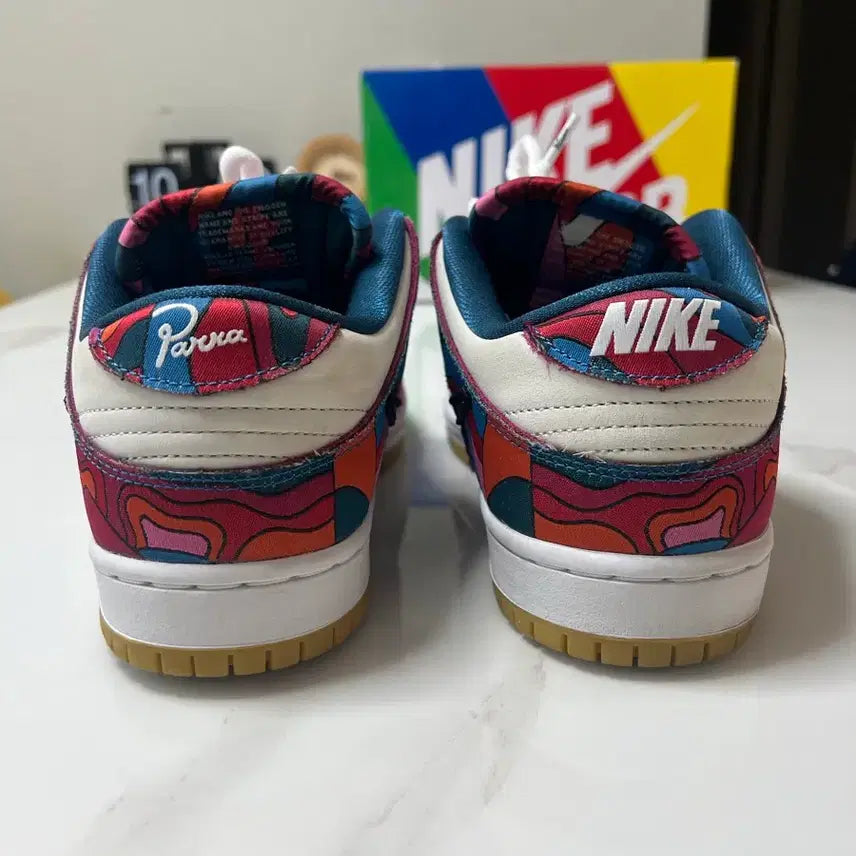 [BUNJANG] Nike x Parra SB Dunk Low Pro Abstract Art / [265] 나이키 x 파라 SB 덩크 로우 프로 앱스트랙트 아트