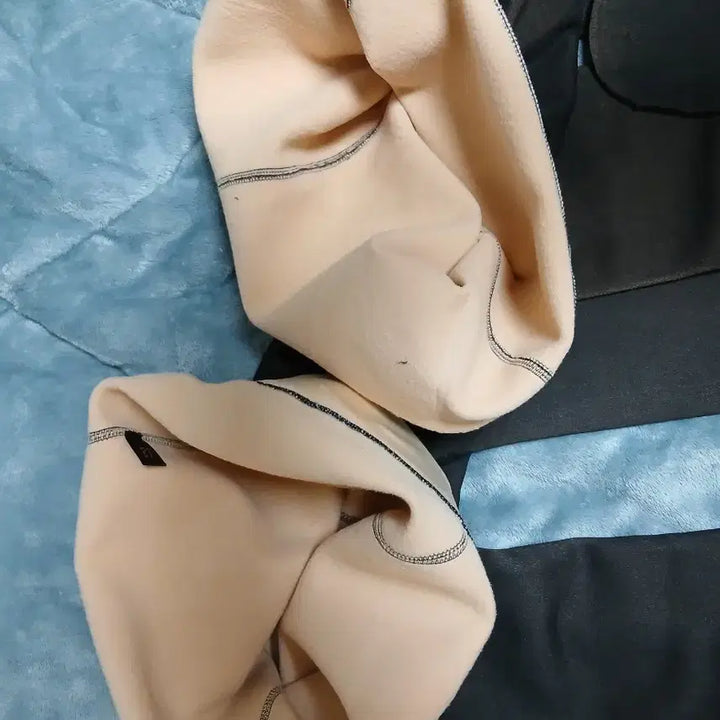 [BUNJANG] Warm Fleece Lined Tights Illusion Tights New / 웜기모융털 스타킹 착시스타킹 새상품