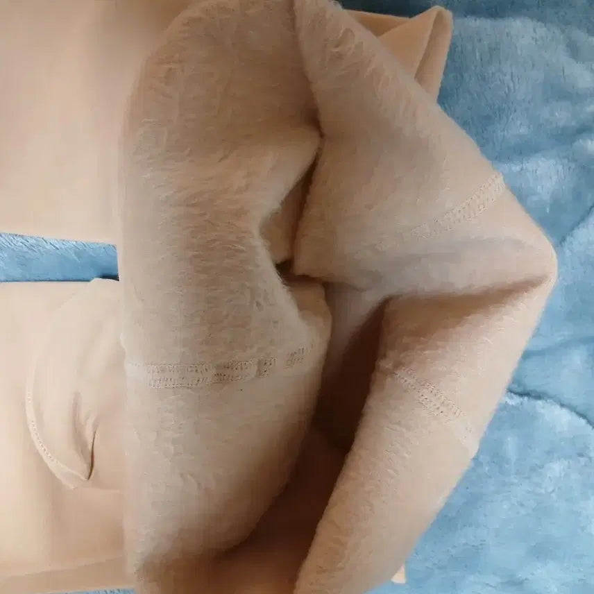 [BUNJANG] Warm Fleece Lined Tights Illusion Tights New / 웜기모융털 스타킹 착시스타킹 새상품