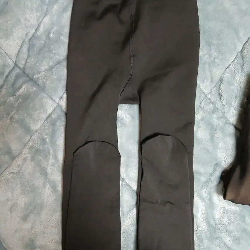[BUNJANG] Warm Fleece Lined Tights Illusion Tights New / 웜기모융털 스타킹 착시스타킹 새상품