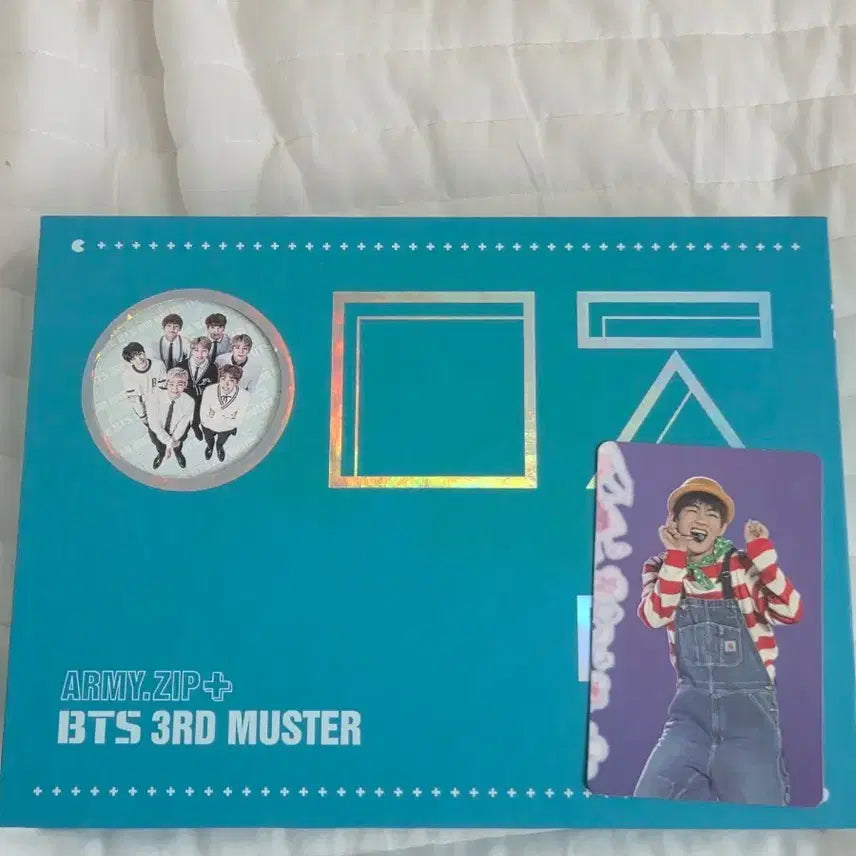 방탄소년단 3rd 머스터 dvd muster+뷔 포토카드 태형