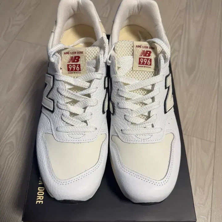 [BUNJANG] New Balance Aimé Leon Dore 996 White 285 / 뉴발란스 / 에임레온도르 996 화이트 / 285