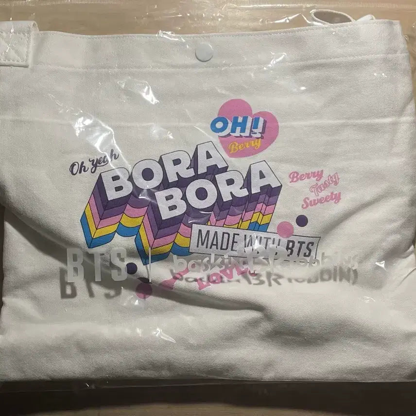 방탄소년단 배라 에코백 + 배라 포카 + 배라 피규어