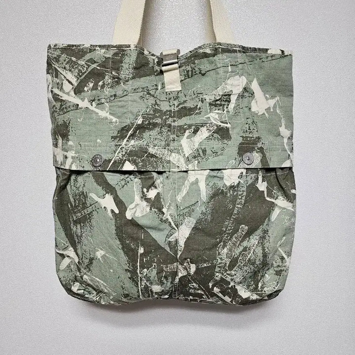 [BUNJANG] Stone Island Scan Camo Tote Bag / 스톤아일랜드 스캔 카모 온 스트레치 립스탑-OVD 토트백 (새 상품)