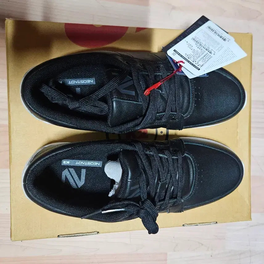 [BUNJANG] K2 Sneakers Black 250 / (새제품) K2 운동화 블랙 250 (천연가죽+폴리에스터)