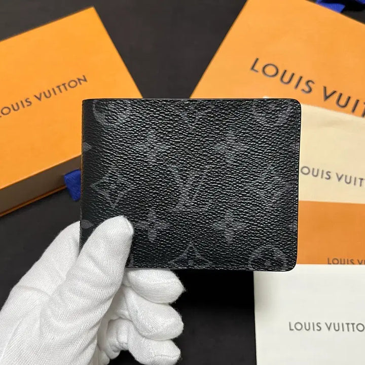 [BUNJANG] Louis Vuitton Eclipse Slender Wallet Black / [25년식/새상품급/풀구성] 루이비통 이클립스 슬렌더 월릿 반지갑 블랙