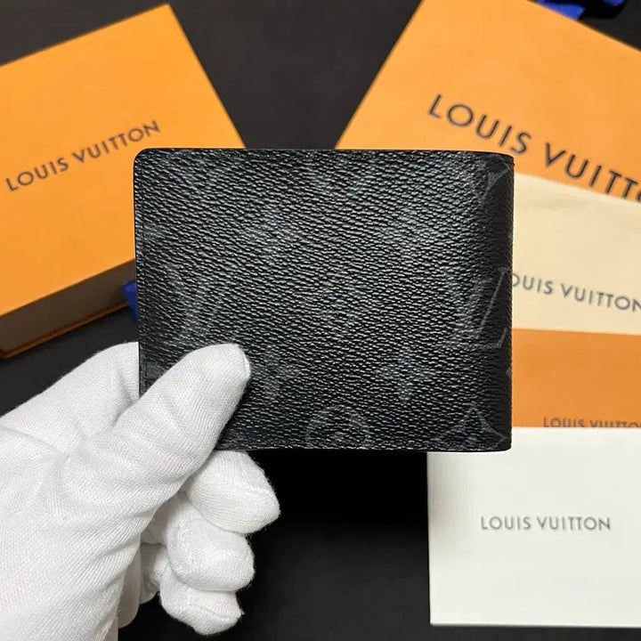 [BUNJANG] Louis Vuitton Eclipse Slender Wallet Black / [25년식/새상품급/풀구성] 루이비통 이클립스 슬렌더 월릿 반지갑 블랙