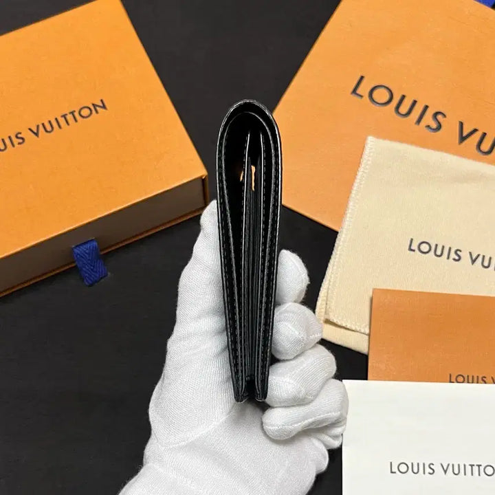[BUNJANG] Louis Vuitton Eclipse Slender Wallet Black / [25년식/새상품급/풀구성] 루이비통 이클립스 슬렌더 월릿 반지갑 블랙
