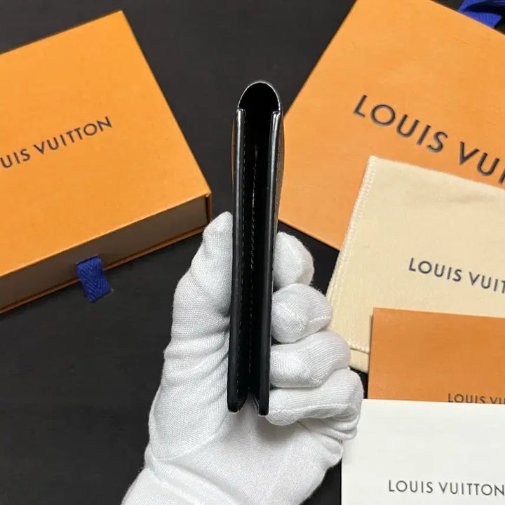 [BUNJANG] Louis Vuitton Eclipse Slender Wallet Black / [25년식/새상품급/풀구성] 루이비통 이클립스 슬렌더 월릿 반지갑 블랙