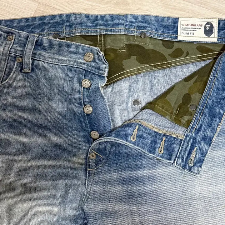 [BUNJANG] BAPE Slim Fit XL Pants / 베이프 팬츠 슬림핏 XL