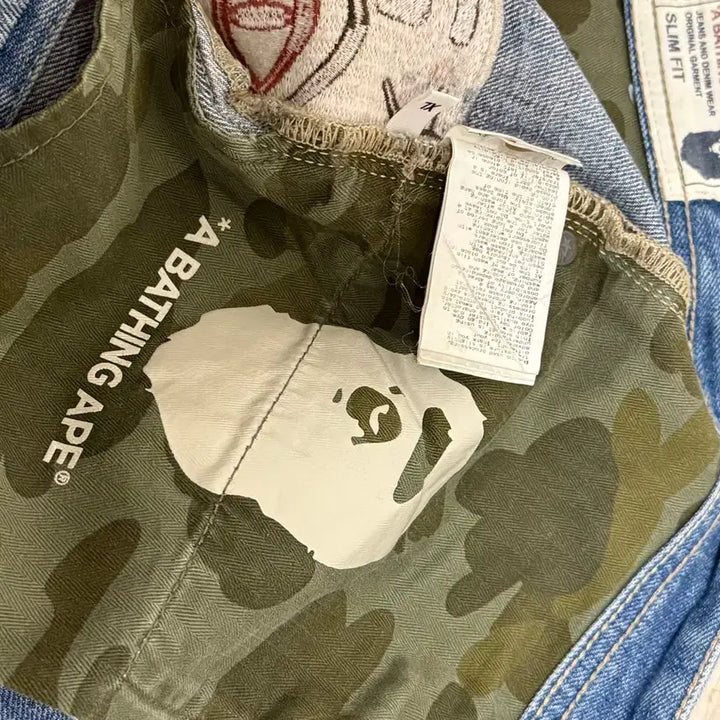 [BUNJANG] BAPE Slim Fit XL Pants / 베이프 팬츠 슬림핏 XL