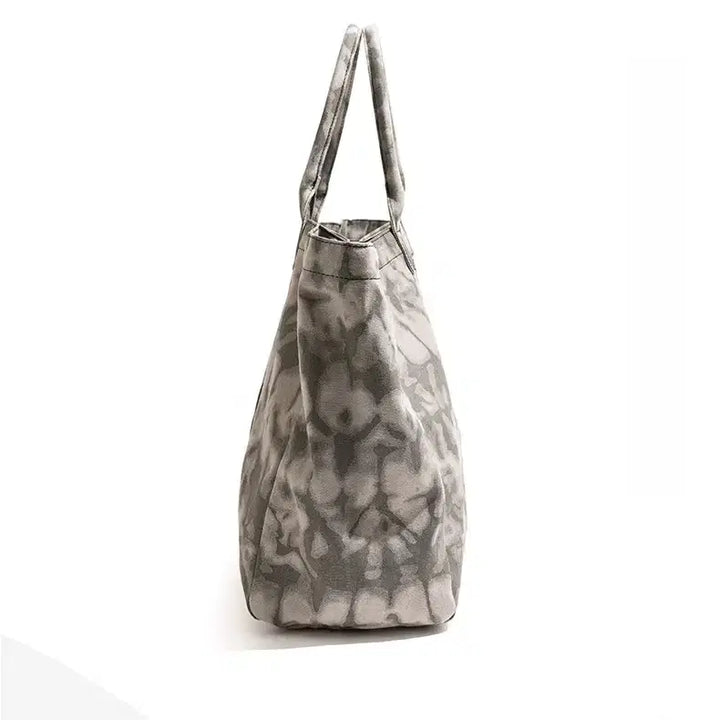 [BUNJANG] Alo Yoga Iconic Shopper Tote Bag Gray Tie-Dye / (새상품)알로 요가 아이코닉 쇼퍼 토트 백 그레이 타이다이
