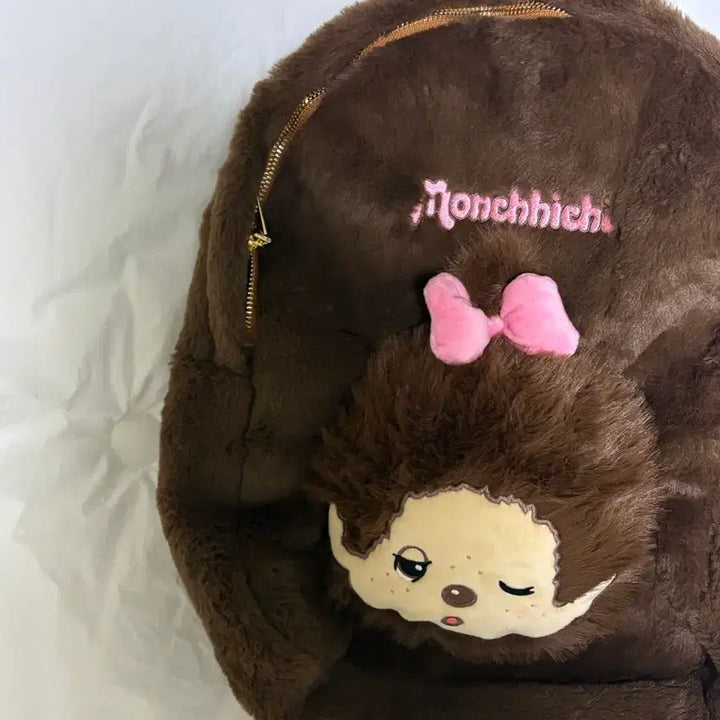 [BUNJANG] Monchhichi Backpack / 미니소 몬치치 백팩 가방