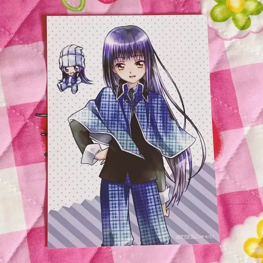 [BUNJANG] Character Chage Pop-up Nagihiko Shuu Bromide Postcard / 캐릭캐릭체인지 팝업 특전 페일톤 브로마이드 엽서 시우 나기히코
