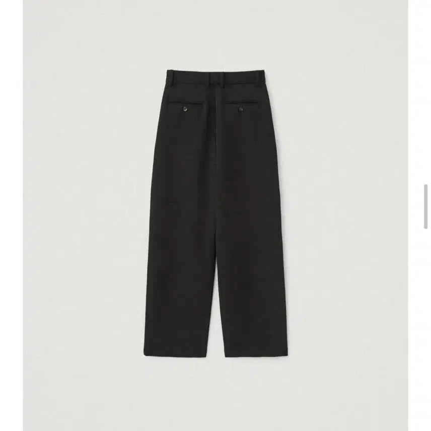[BUNJANG] W Y Wool Slacks - Black / 와이 이 wool slacks _Black