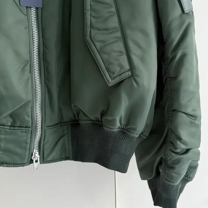 [BUNJANG] Juun.J MA-1 Padded Jacket with Fur Collar / junn.j 준지 퍼 카라 MA-1 패딩 자켓 48