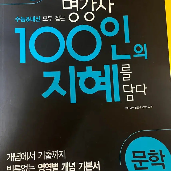 [BUNJANG] Korean Literature Textbook Bundle / 100인의 지혜를 담다 문학,해법문학 고전시가, 매삼비,개념있는 국어문법