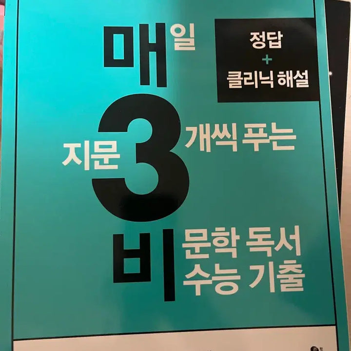 [BUNJANG] Korean Literature Textbook Bundle / 100인의 지혜를 담다 문학,해법문학 고전시가, 매삼비,개념있는 국어문법