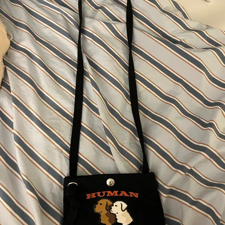 [BUNJANG] Human Made Mini Crossbody Bag / [택포] 휴먼메이드 미니 크로스백