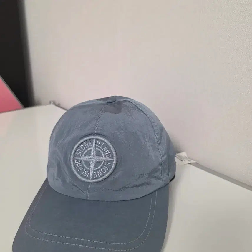 [BUNJANG] Stone Island Nylon Metal Ball Cap (Sky Blue, XL) / 스톤아일랜드 나일론 메탈 볼캡 (스카이블루 XL)