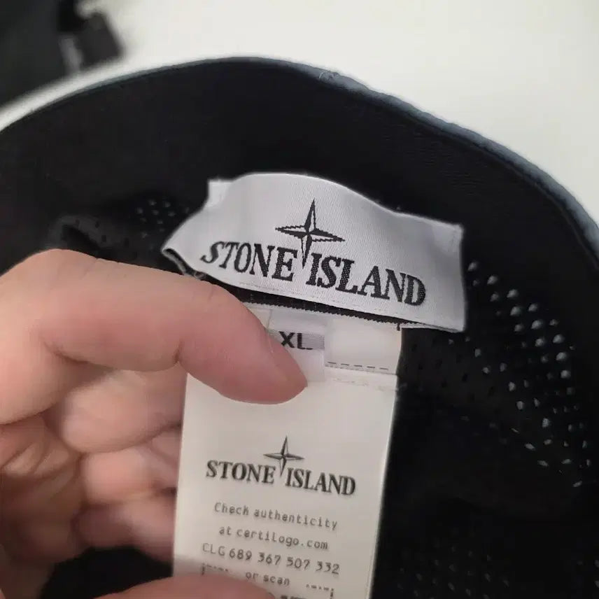 [BUNJANG] Stone Island Nylon Metal Ball Cap (Sky Blue, XL) / 스톤아일랜드 나일론 메탈 볼캡 (스카이블루 XL)