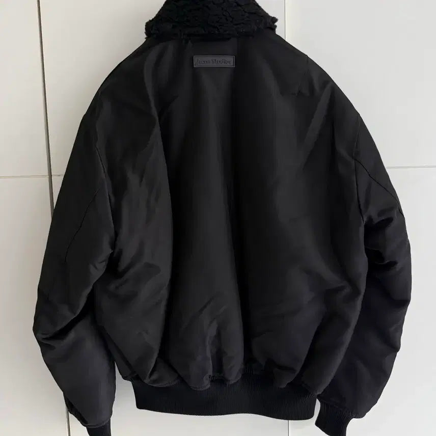 [BUNJANG] Acne Studios Fur Collar Bomber Jacket / 아크네 스튜디오 퍼 카라 봄버 자켓 XS/S (180/92A)