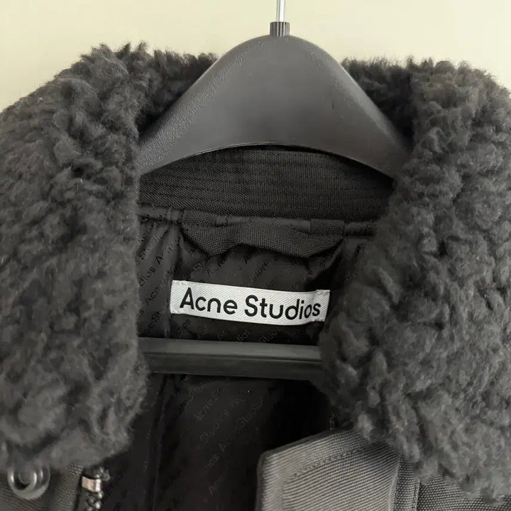 [BUNJANG] Acne Studios Fur Collar Bomber Jacket / 아크네 스튜디오 퍼 카라 봄버 자켓 XS/S (180/92A)