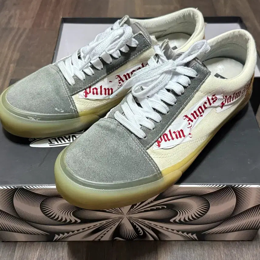 [BUNJANG] Vans x Palm Angels Old Skool VLT LX Collaboration Sneakers / 반스 팜엔젤스 올드스쿨 VLT LX 콜라보 / 280