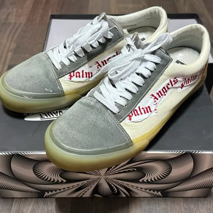[BUNJANG] Vans x Palm Angels Old Skool VLT LX Collaboration Sneakers / 반스 팜엔젤스 올드스쿨 VLT LX 콜라보 / 280