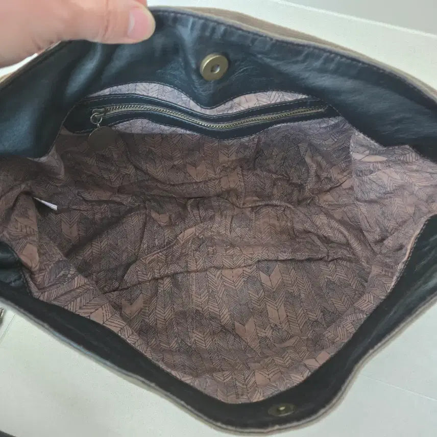 [BUNJANG] Maje Vintage Brown Tassel Shoulder Bag / 주말특가!!  마쥬 빈티지 브라운 태슬 넉넉한 숄더백