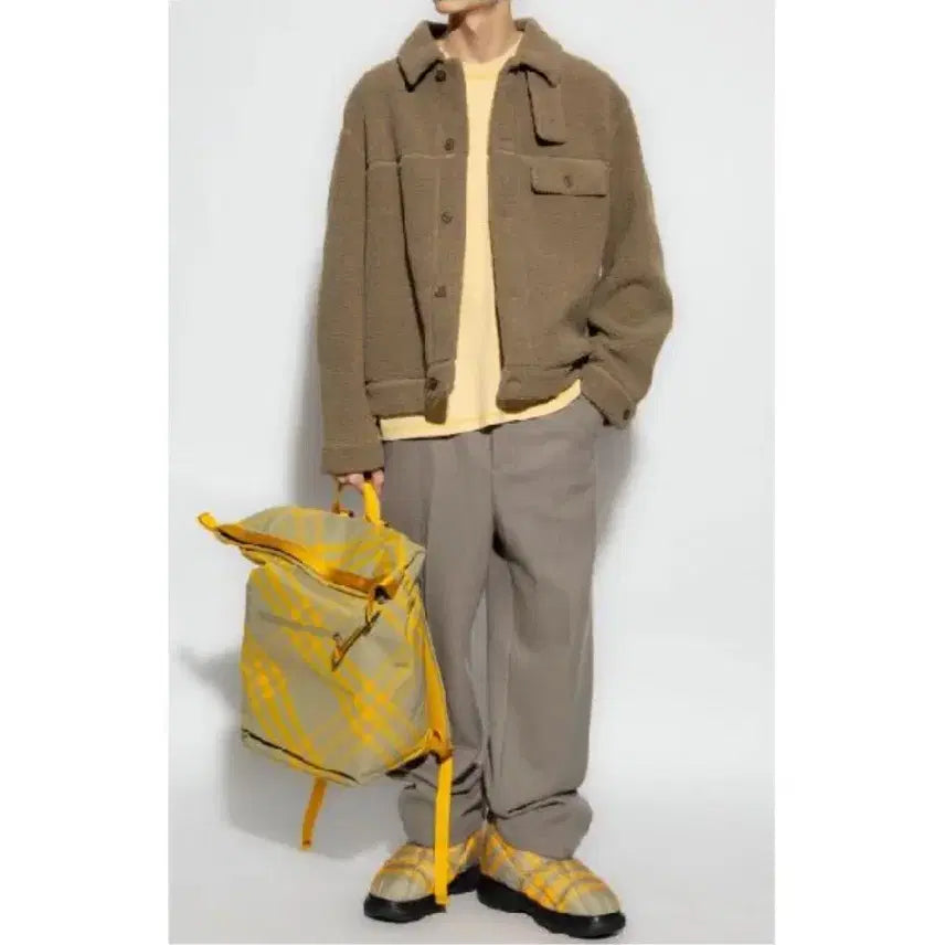 [BUNJANG] Burberry Teddy Jacket M / 버버리 테디 자켓 M