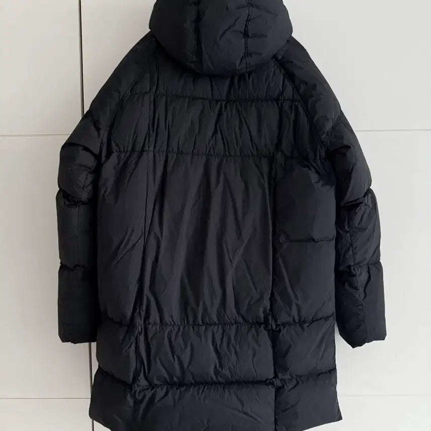 [BUNJANG] Stone Island Long Padded Jacket / 스톤아일랜드 블랙 롱 패딩 M