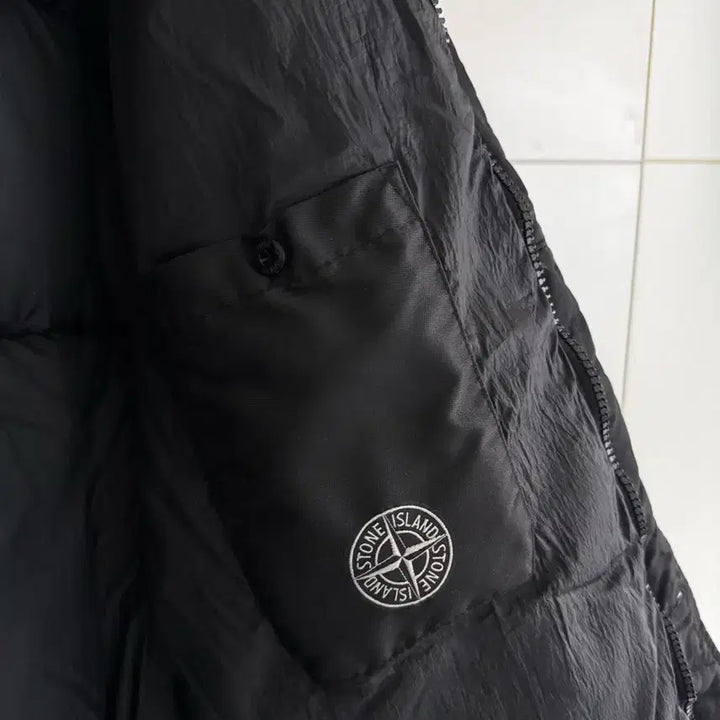 [BUNJANG] Stone Island Long Padded Jacket / 스톤아일랜드 블랙 롱 패딩 M