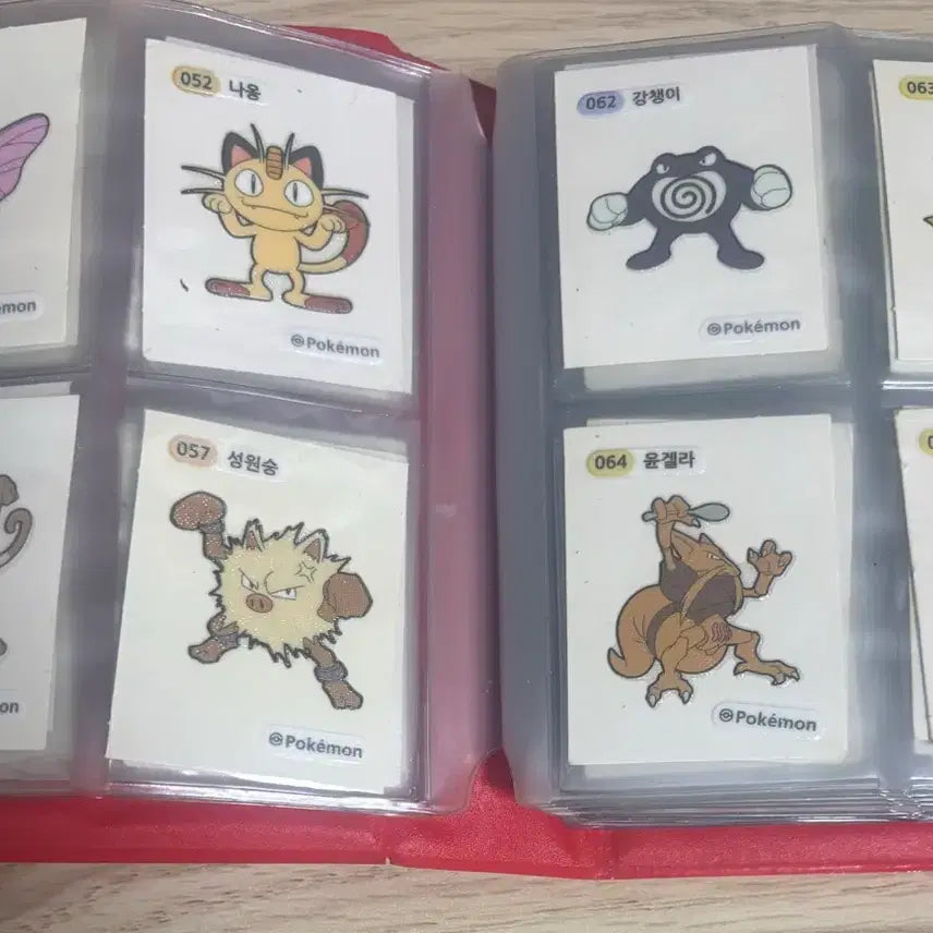 [BUNJANG] Pokemon 1st Generation Tteokbokki Stickers / 포켓몬 띠부씰 1세대 판매