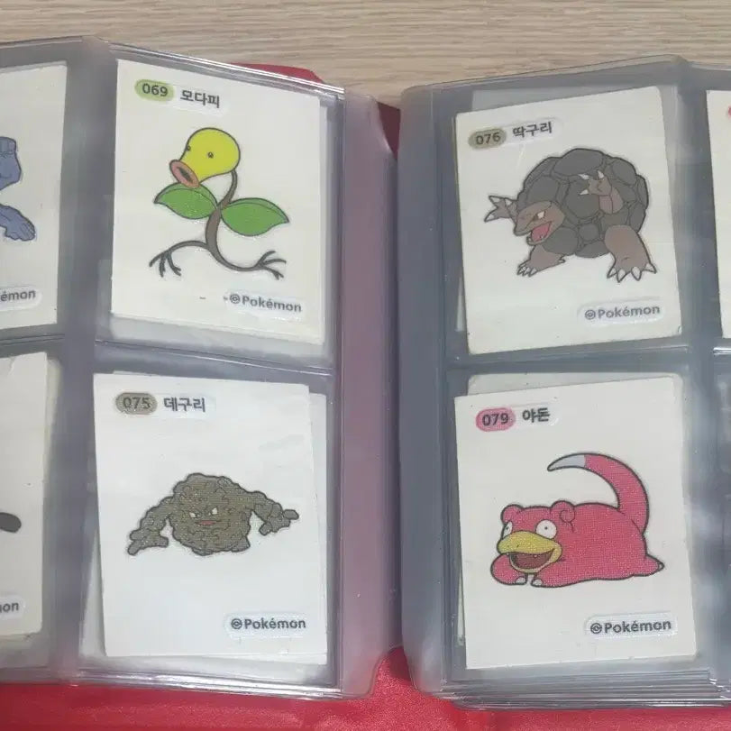 [BUNJANG] Pokemon 1st Generation Tteokbokki Stickers / 포켓몬 띠부씰 1세대 판매