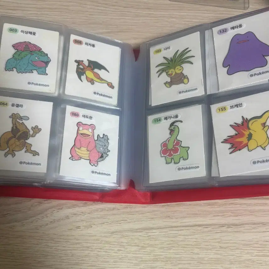 [BUNJANG] Pokemon 1st Generation Tteokbokki Stickers / 포켓몬 띠부씰 1세대 판매