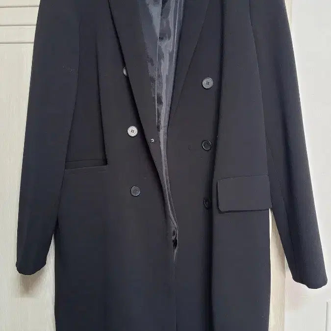 [BUNJANG] Black Midi Jacket / 여성 블랙 미디 자켓