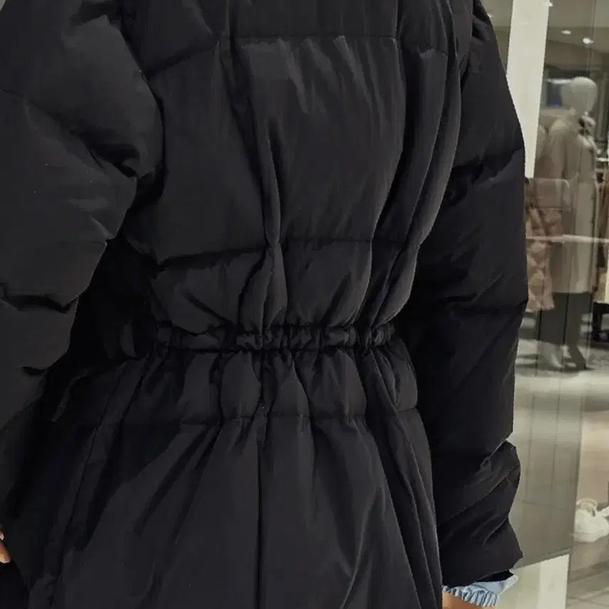 [BUNJANG] It MICHAA Out Pocket Goose Down Long Padding 55 / 잇미샤 아웃포켓 구스다운 롱패딩55