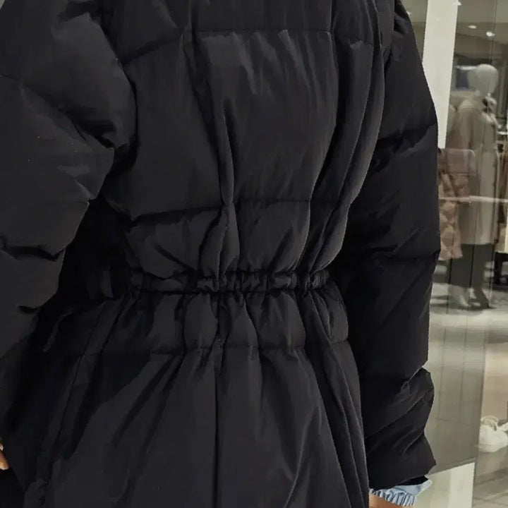 [BUNJANG] It MICHAA Out Pocket Goose Down Long Padding 55 / 잇미샤 아웃포켓 구스다운 롱패딩55