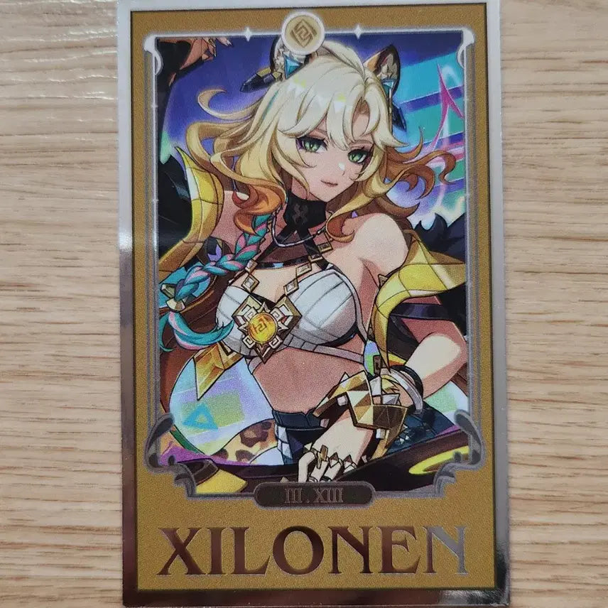 [BUNJANG] Hoyoverse Genshin Impact XILONEN Fortune Card / 호요랜드 원신 점괘 2025 실로닌 점괘 카드 XILONEN