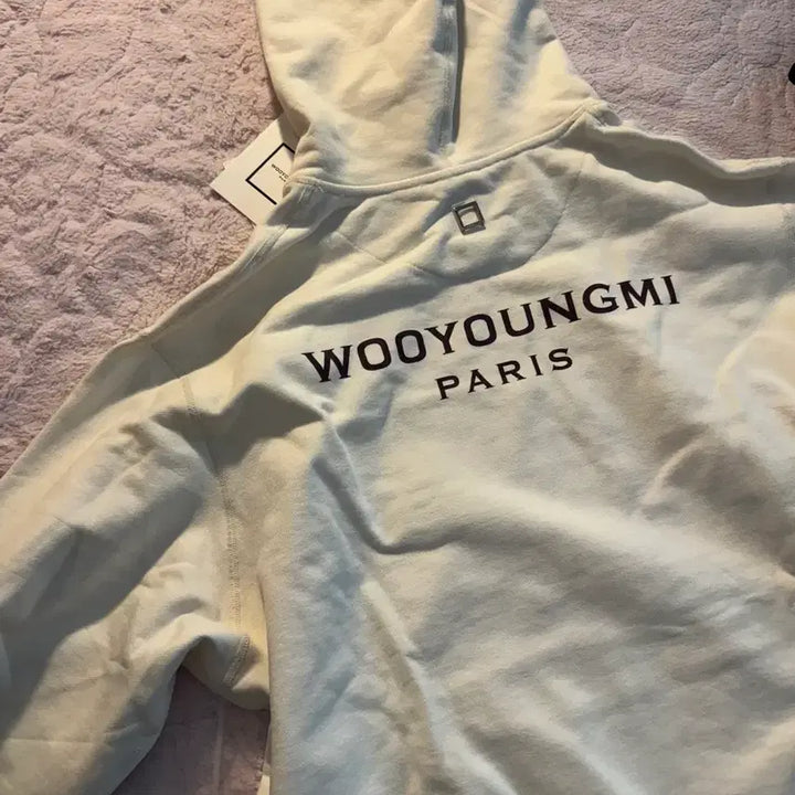 [BUNJANG] Wooyoungmi 25FW Hoodie / 우영미 백로고 후드 25fw