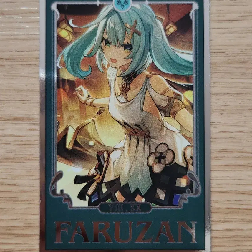 [BUNJANG] HoyoLand Genshin Impact Faruzan Fortune Card / 호요랜드 원신 점괘 2025 파루잔 점괘 카드 FARUZAN