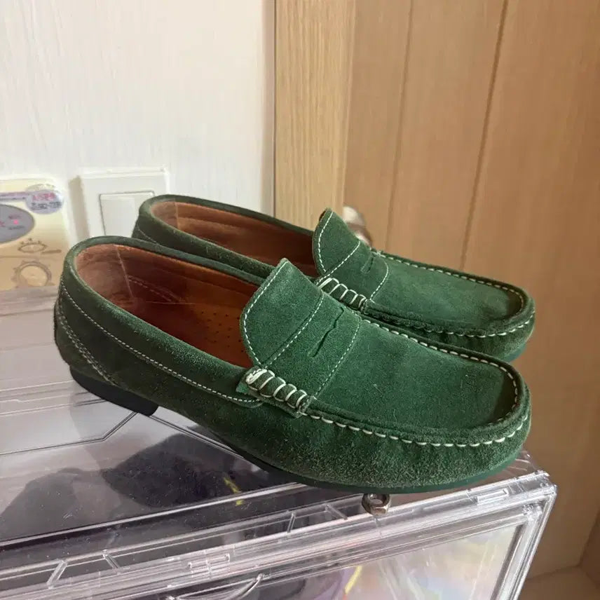 [BUNJANG] Sebago Green Loafer 260 / 세바고 그린 로퍼 260