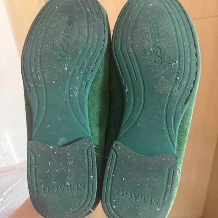 [BUNJANG] Sebago Green Loafer 260 / 세바고 그린 로퍼 260